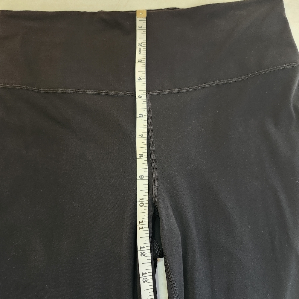 Athleta Size Large Women's Black Flared Pants - Picture 6 of 8